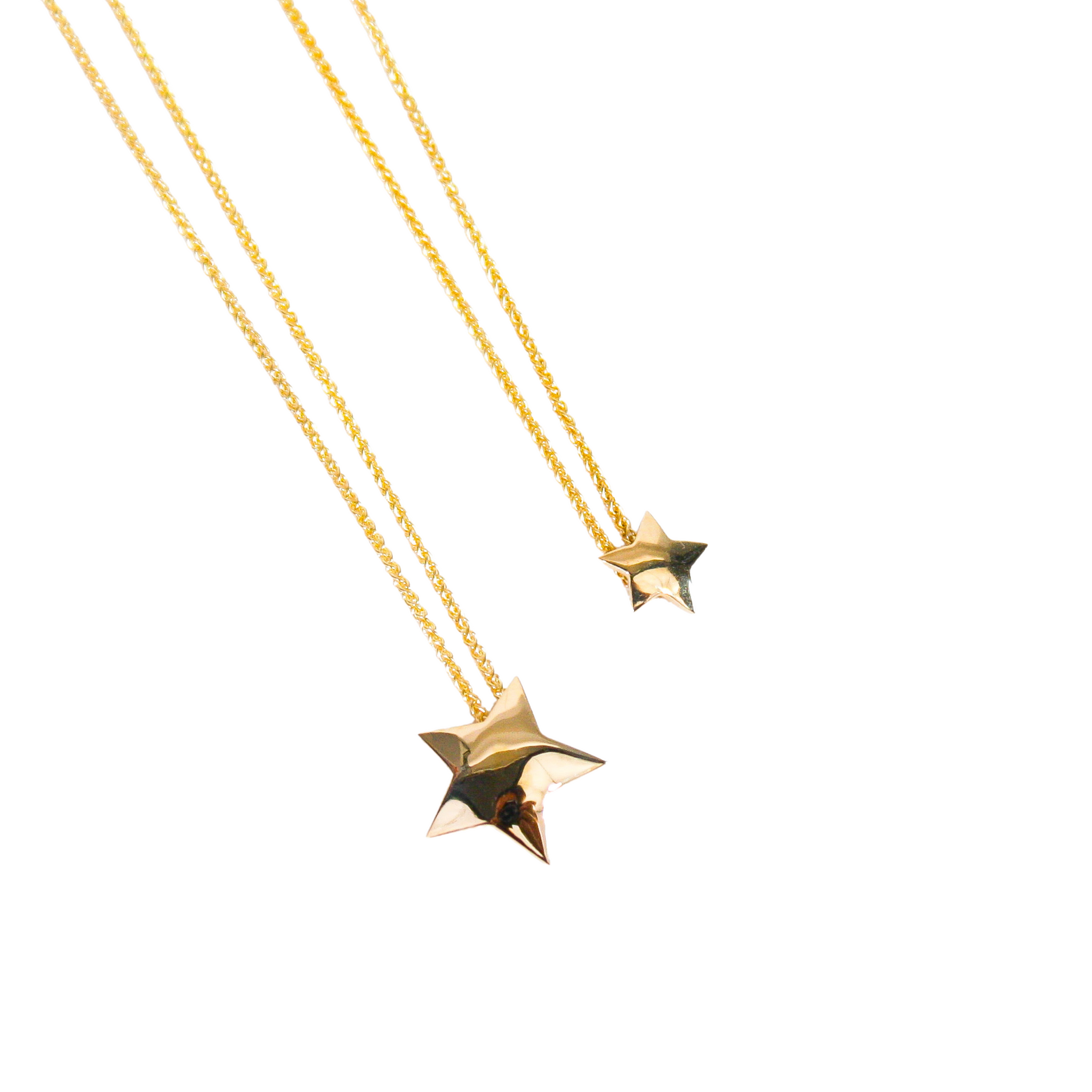 Carolina Golden Star Necklaces