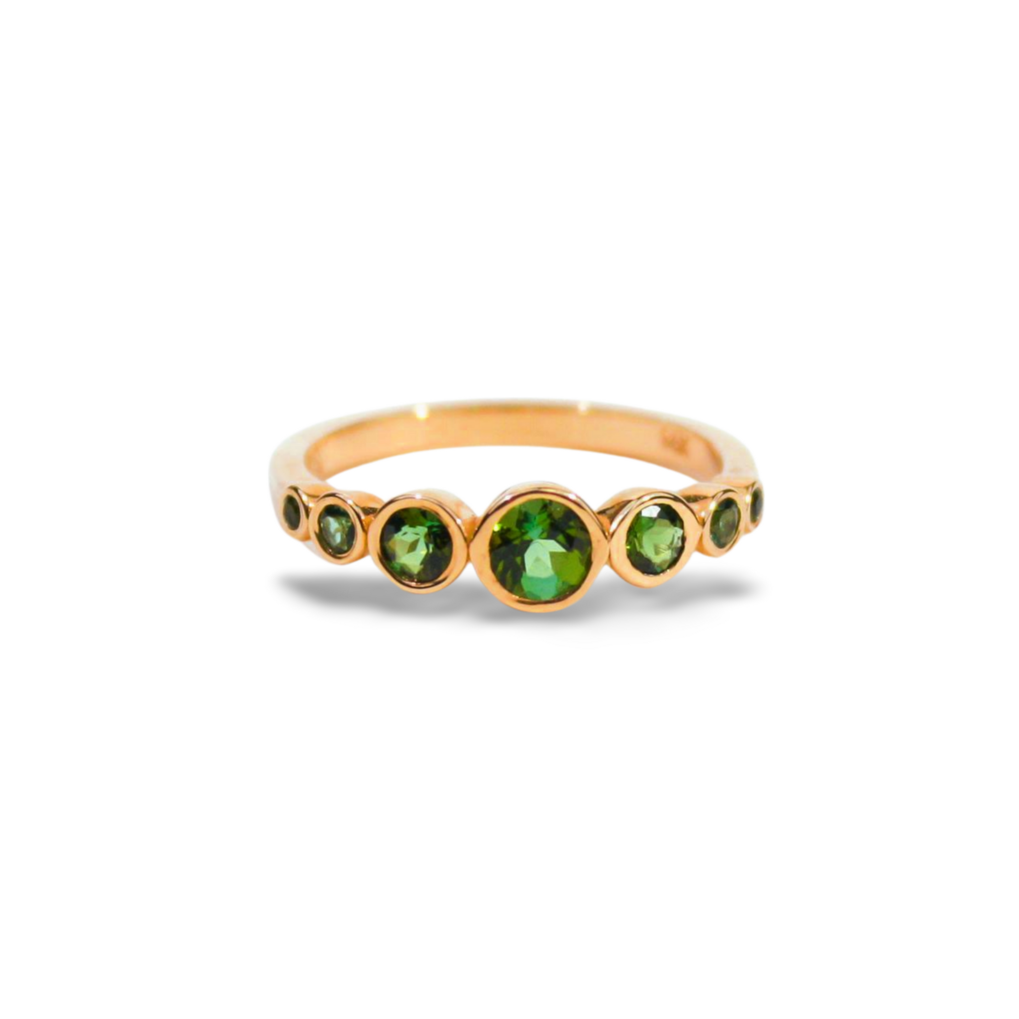 La Reina Graduated Tourmaline Ring