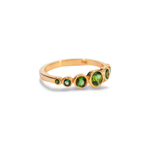 La Reina Graduated Tourmaline Ring