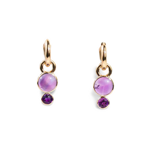 Dewdrop Charms (Amethyst)