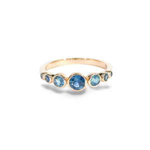 La Reina Graduated Sapphire Ring