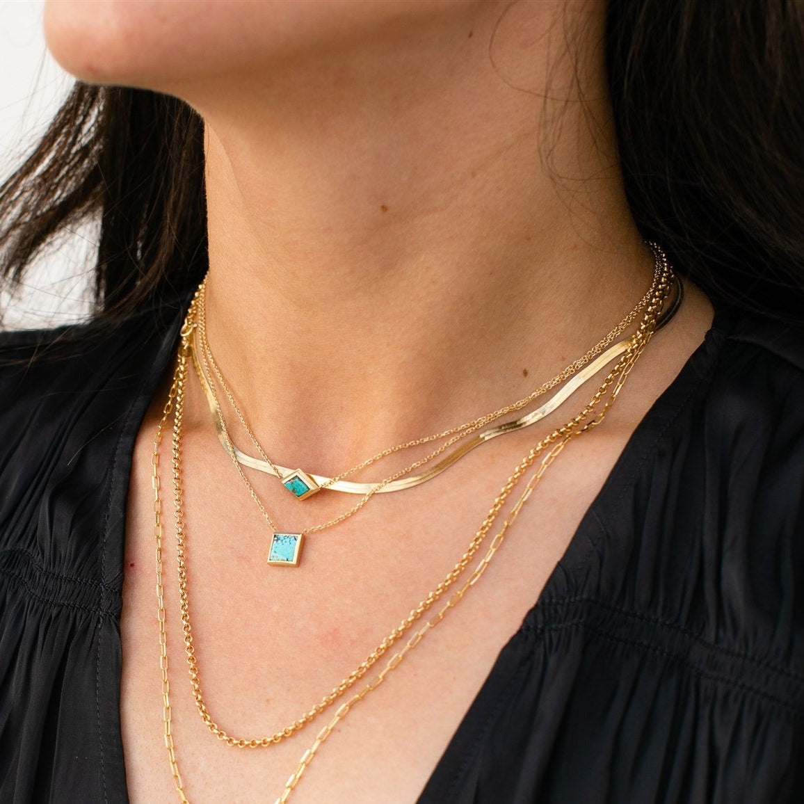 Cerrillos Turquoise Necklace: No. 2